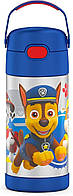 Термос детский с трубочкой 355мл Щенячий патрультермокружка Thermos Funtainer Paw patrol