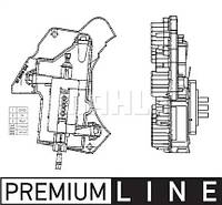 Блок управления обогревателем Mercedes W202, W210, MAHLE (ABR24000P)