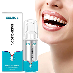 Пінна зубна паста із знезараженням та відбілюванням 80мл Eelhoe / Відбілююча паста для зубів