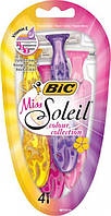 Станки бритвенные BIC Miss Soleil colour collection 4 шт (3086123303843)