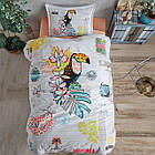 Комплект постільної білизни ранфорс підлітковий Clasy Paradise
