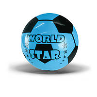 Мячик детский "Футбольный" RB1307 маленький, 16 см (Синий)