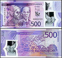 Ямайка / Jamaica 500 Dollars 2022(2023) Pick NEW UNC