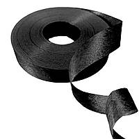 Лента полипропиленовая черная, 2 см х 100 ярдов