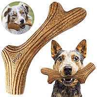 Жевательная игрушка Рог для собак, GiGwi Wooden Antler, S / Игрушечная палка для чистки зубов