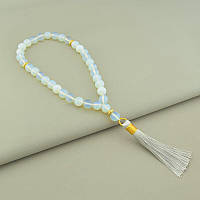 Чотки на 33 намистини Місячний камінь