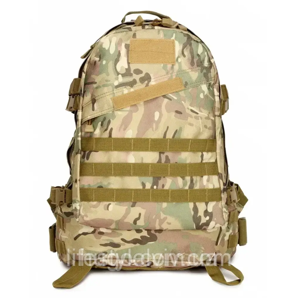 Тактичний рюкзак на 40л US Army M11 (48х36х24 см), Мультикам / Військовий рюкзак з системою Molle, фото 1