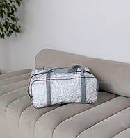 Прозрачная сумка в роддом (светло-серый) L (22*48*23)