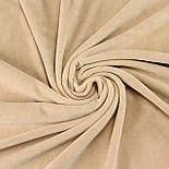 Лоскуток.Велюр бавовняного кольору В-012, 27*180 см, фото 2