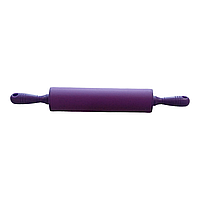 Скалка силіконова 31 см фіолетова