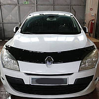 Дефлектор капота (мухобійка) Renault Megane 2010-2015 SEDAN (TAN24)