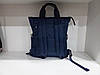 Рюкзак жіночий місткий з кишенями модний під документи А4 синяDolly 495, фото 9
