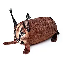 М'яка іграшка-антистрес WONKEY Рудий мем Шльопа Floppa 50 см, фото 2