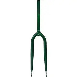 Вилка 20" сталева шток 1" Зелена