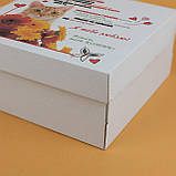 Коробка під подарунковий бокс коханій дівчині 200*200*100 Коробочка для подарунка жінці, фото 5