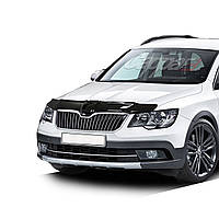 Дефлектор капота (мухобійка) Skoda Superb 2013+ (TAN24)