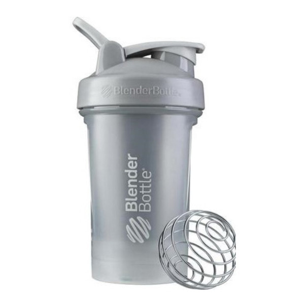 Шейкер для спортивного харчування Blender Bottle Classic Loop Pro 590 мл сірий