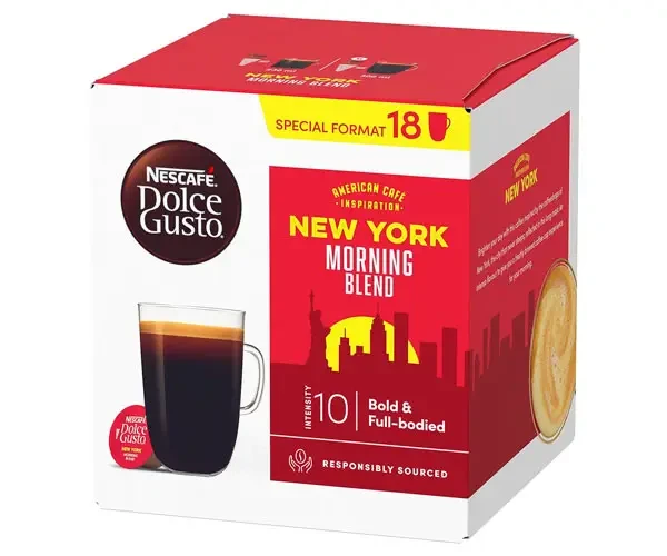 Купить Кофе в капсулах NESCAFE Dolce Gusto New York Morning Blend 18шт ...
