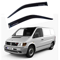 Дефлекторы окон Mercedes Vito I 1996-2003 (скотч). Ветровики на Mercedes Vito I AV-Tuning