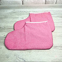 Носки для парафінотерапії рожеві з липучкою П02328/н