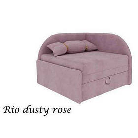 Дитяче розкладне крісло-ліжко Allure Dusty Rose для дівчинки