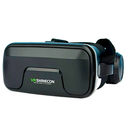 Окуляри віртуальної реальності зі стерео гарнітурою SHINECON VR SC-G04EА Чорний