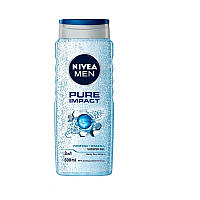 Гель для душу Nivea Заряд чистоти з очисними мікрочастинками 500 мл (4005900420220)