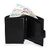 Гаманець портмоне для прав автодокументів чоловічий чорний з вкладишем і монетницею всередині Dr. Bond M24, фото 10