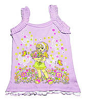 Дитяча футболка з принтом і манжетою МЕТЕЛИК камені смужка (зростання від 104см до 128 см)