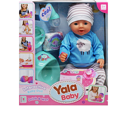 Пупс "Yala Baby: Drink & Wet" (30 см), вид 3 MIC (BL231J/M/N/Q)