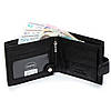 Гаманець портмоне чоловічий шкіряний три відділи відкидна візитниця на 8 карт Dr. Bond M8-1 12х9х3см, фото 10