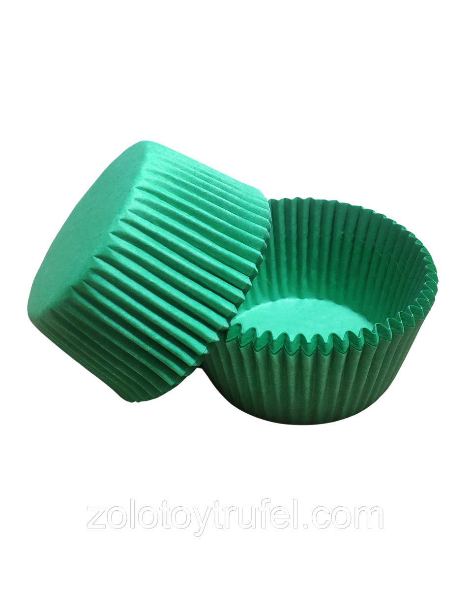 Формочка паперова 5*3 см зелена, фото 1