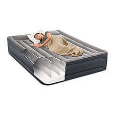 Intex 64136 надувне ліжко Pillow Rest Raised Bed (203х152х42см) з вбудованим електронасосом, фото 4