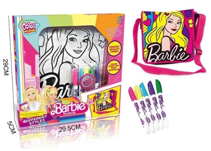 Сумка розмальовка Барбі Color my love