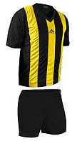 Футбольная Форма Practic Полосатая Черно - Желтая с номерами - 2,3,4,5,6  - М (160-180см)