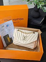 Сумка Луи Витон мини молочная Louis Vuitton клатч