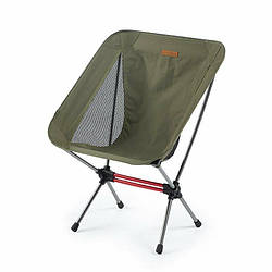 Стілець складаний Naturehike Moon YL08 NH20JJ027, 600D Oxford / алюміній,  зелений