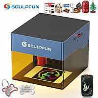 Настольный лазерный гравировальный станок SCULPFUN iCube Pro 5W Micro 10000мм/мин