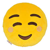 Декоративная подушка-эмоджи "Smile" Tigres ПД-0314, 28 см, World-of-Toys