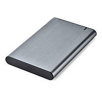 Внешний карман 2.5" для HDD/SSD, USB 3.1, серый, алюминий Gembird EE2-U3S-6-GR - Vida-Shop