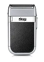 Акумуляторна Чоловіча Електробритва DSP 60019 для гоління бороди і вусів, Шейвер для Ідеальної Гладкості, фото 3