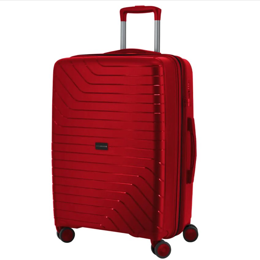 Чемодан на колесах для подорожей Swissbrand Eden (L) Red (SWB_LHEDE201L) Швейцарія