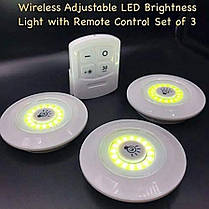 Комплект Світильників з Таймером і Пультом LED Light With Remote Control Set (3 Світильника) 4159-10, фото 5