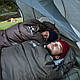 Спальник з капюшоном Naturehike U350S NH20MSD07, (-3°C), правий, коричневий, фото 5