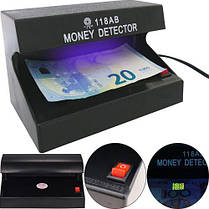 Детектор для грошей Money Detector AD-118AB, Ультрафіолетовий автоматичний детектор валют, фото 3