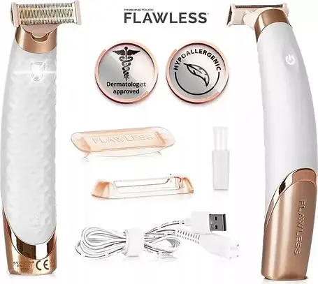 Бритва жіноча FLAWZBSS LK2303-47, Тример жіночий на акумуляторі, фото 1