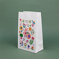 Пасхальные пакеты 150*90*240 Маленькие бумажные пакеты для сладостей на Пасху