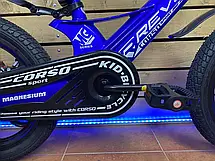 Велосипед двоколісний Corso Revolt MG-16469 (колеса 16 дюймів, магнієва рама, литі диски, дискові гальма, крила), фото 6