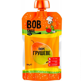 Пюре смузі груша 250г Bob Snail