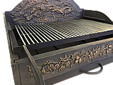 Чавунний мангал "Полювання" 660х440 мм, фото 2